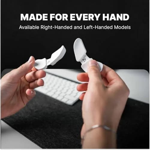 DELTAHUB Carpio 2.0 Ergonomic Wrist Rest for Mouse, Large Black | Reduces Strain for Office & Gaming thumbnail 3
