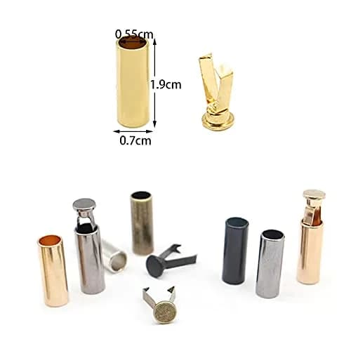 GeoGeoDIY Alloy Shoelace Tips 50 Sets | Durable Metal Aglets for DIY Shoe Laces & Clothes thumbnail 2