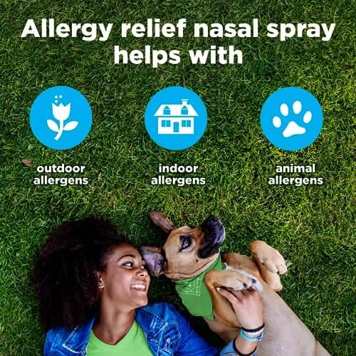 Amazon Basic Care 24-Hour Allergy Relief Nasal Spray 0.62 Fl Oz (18.3ml) | Fluticasone Propionate 50mcg Non-Drowsy thumbnail 7