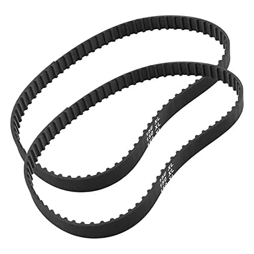 Qjaiune 2Pcs 150XL037 Timing Belt 75T 10mm | Neoprene, Nylon, Glass Fiber Drive Belt thumbnail 1