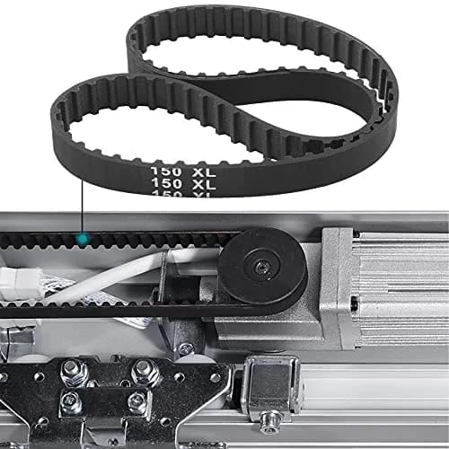 Qjaiune 2Pcs 150XL037 Timing Belt 75T 10mm | Neoprene, Nylon, Glass Fiber Drive Belt thumbnail 6