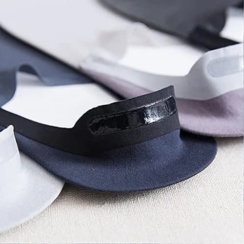 coloredlife Invisible Ice Silk No Show Socks | 5 Pairs, Unisex Shoe Liners thumbnail 5