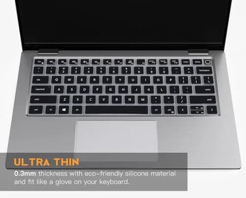 CaseBuy Black Silicone Keyboard Cover Skin for Dell Latitude 3440-2022 Laptops, 14" (35.56 cm) thumbnail 5