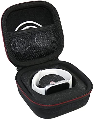 Maoershan Carrying Case Compatible with Apple Watch Series SE/7/6/5/4/3/2/1 45mm 44mm 42mm 40mm 38mm | Hard Shell Travel Storage Bag thumbnail 2