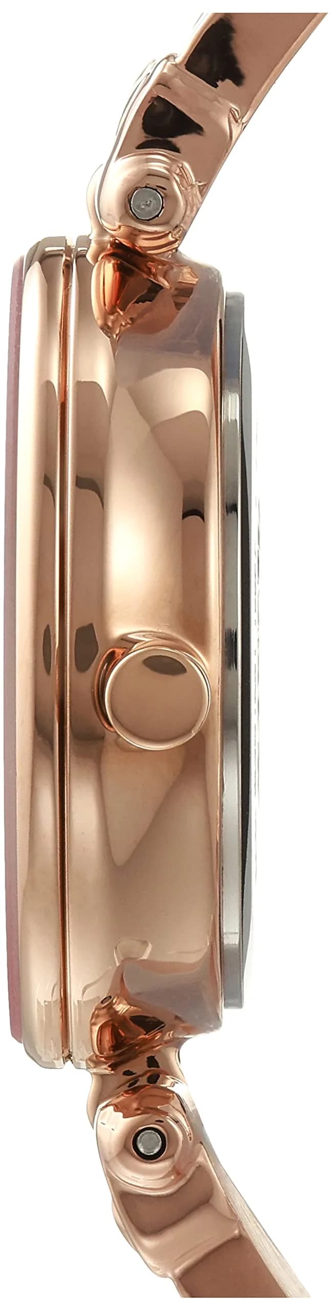 Anne Klein Women's Rose Gold-Tone Bangle Watch with Diamond Dial | 28mm Case thumbnail 2