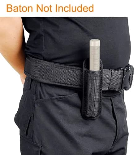 TAFTACFR Molded Expandable Baton Holder for 16-Inch or 21-Inch Batons | Black Ballistic Nylon thumbnail 2