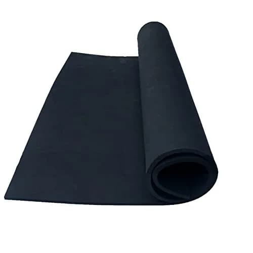 LabZhang Black EVA Foam Sheet 2mm (0.08 inches) | High-Density Cosplay Craft Foam 14" x 39" thumbnail 1