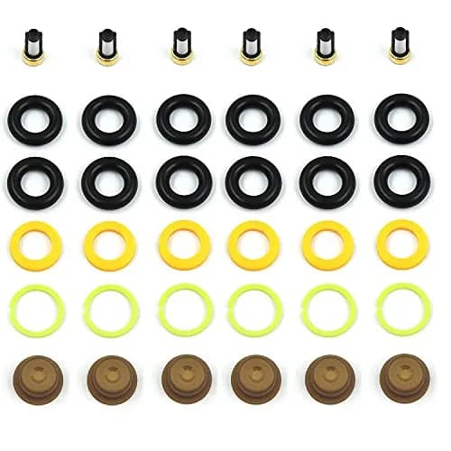 HiSport Fuel Injector Rebuild Service Kits for Universal EV1 Engines | Compatible with Common Injectors thumbnail 2