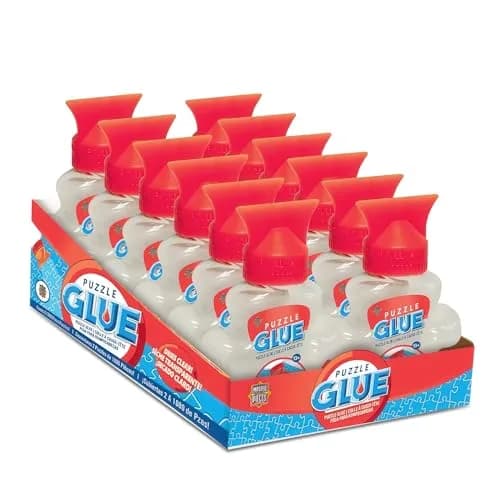 Masterpieces Puzzle Glue 5oz Shaped Bottle - Clear - Vibrant Artwork & Durable Pieces for Teens & Adults thumbnail 6