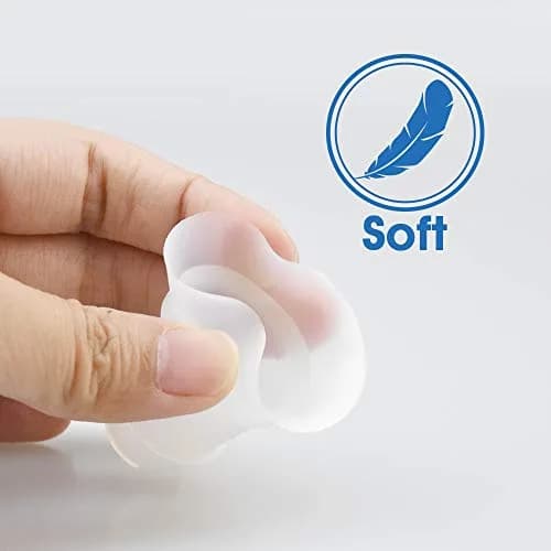Maymom 21 mm Flange Insert for Medela & Spectra Shields | Reduces Nipple Tunnel to 21 mm (2-Pack, Semi-Clear) thumbnail 6
