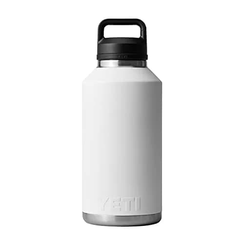 YETI Rambler 64 oz Bottle Vacuum Insulated Leakproof Stainless Steel with Chug Cap, White | Large Capacity & Durable thumbnail 7
