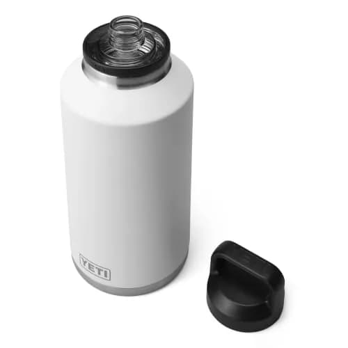 YETI Rambler 64 oz Bottle Vacuum Insulated Leakproof Stainless Steel with Chug Cap, White | Large Capacity & Durable thumbnail 3