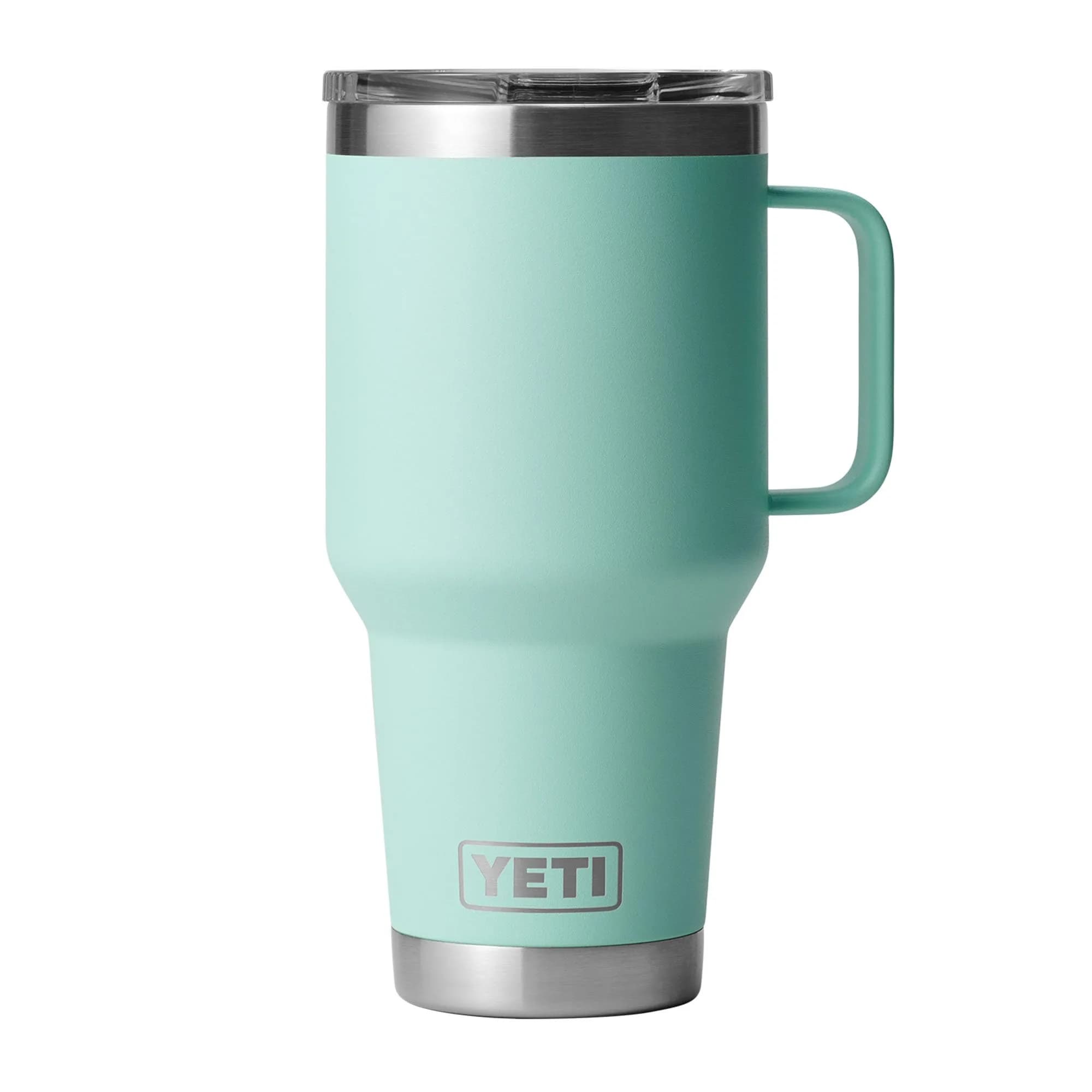 YETI Rambler 30 oz Travel Mug, Seafoam | Double Wall Vacuum Insulated Drinkware - main product image