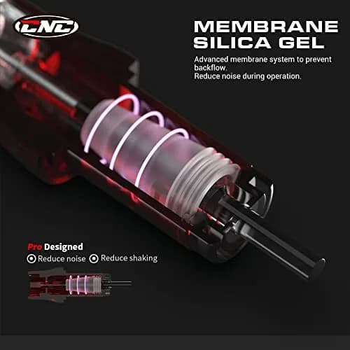 CNC Tattoo Cartridges Needles 20Pcs 1RL Bugpin Round Liner | Sterilized E.O. Gas Disposable Needles thumbnail 4