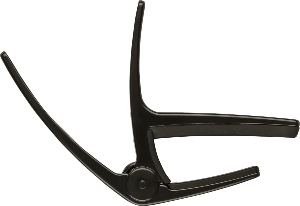 Fender Laurel Capo Black for Electric Guitars, 1.7 cm (0.67 inches) Length | Quick One-Hand Operation - main product image