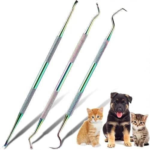 Hotop Dog Tooth Scaler Scraper Dental Tool Stainless Steel Rainbow Color | Pet Dental Care thumbnail 1