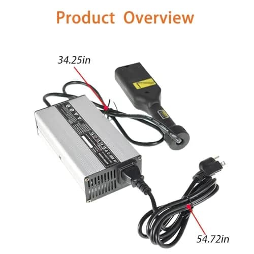 findmall 36 Volt 5 Amp Battery Charger Replacement for EZGO TXT Medalist | Lead-acid Battery Compatible thumbnail 5