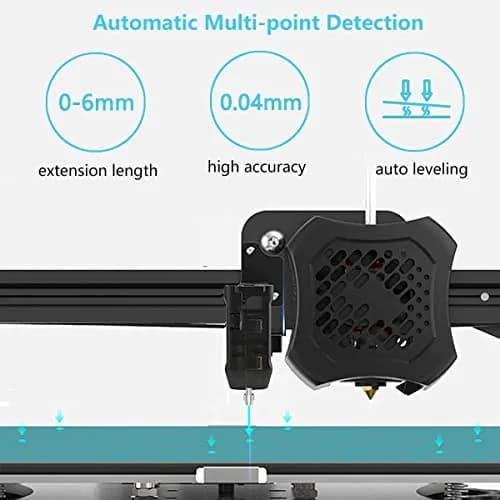 Comgrow Creality CR Touch Auto Bed Leveling Sensor Kit for 3D Printer with Metal Push Pin | High Precision, Long Service Life thumbnail 2