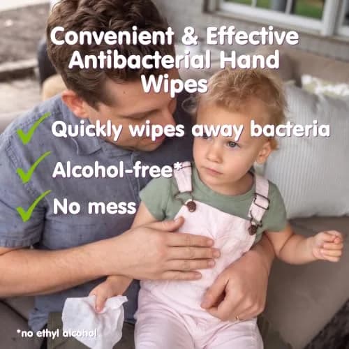 Boogie Antibacterial Hand Wipes 30 Count | Alcohol-Free, Hypoallergenic, Moisturizing for All Skin Types thumbnail 7
