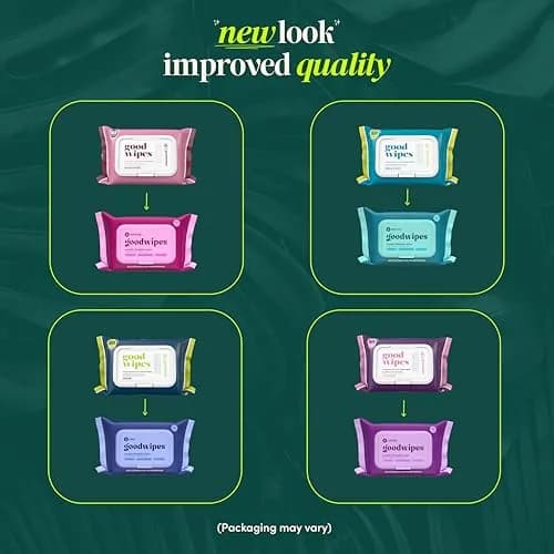 goodwipes Flushable Wipes Variety Pack 240 Count (Pack of 4) | Septic Safe & Biodegradable thumbnail 6