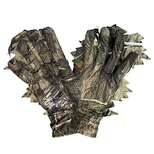 Titan 3D Leafy Gloves for Leafy Suit | Lightweight Camouflage Gloves for Hunting & Shooting thumbnail 1