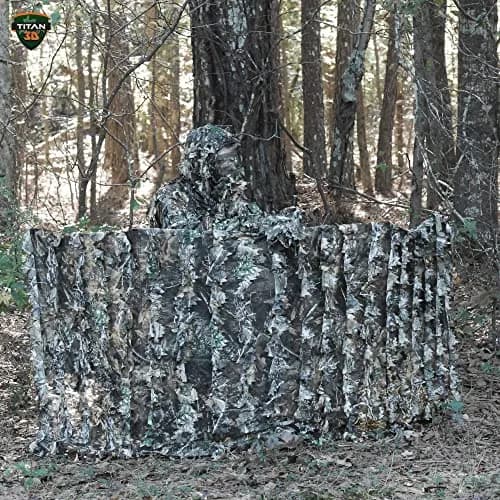 Titan 3D Leafy Gloves for Leafy Suit | Lightweight Camouflage Gloves for Hunting & Shooting thumbnail 2