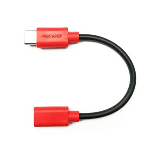 PortaPow USB-C Data Blocker Twin Pack (Red) | Secure Charging, Prevents Hacking thumbnail 3