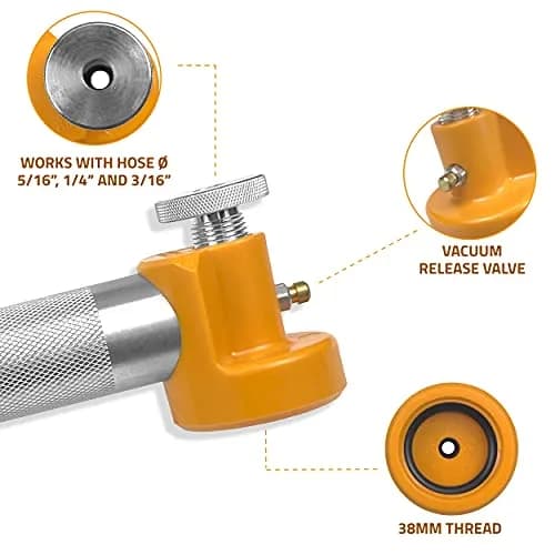 LUBEFLEX Oil Sampling Pump - Made in USA - Compatible with 5/16-inch Hose, 1/4-inch Hose & 3/16-inch Hose | Safer, Faster Oil Analysis thumbnail 5