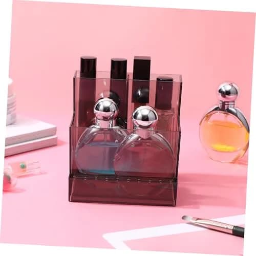 FRCOLOR Nail Drill Grinding Bit Holder Box 10.3x9.7cm Black | Professional Nail Art Organizer thumbnail 5