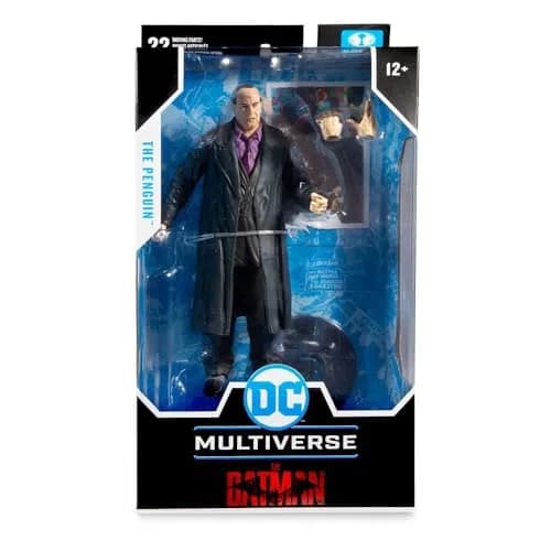 McFarlane Toys - DC Multiverse The Penguin Batman Movie 7" Action Figure with Accessories | Ultra Articulation & Collectible Art Card thumbnail 8