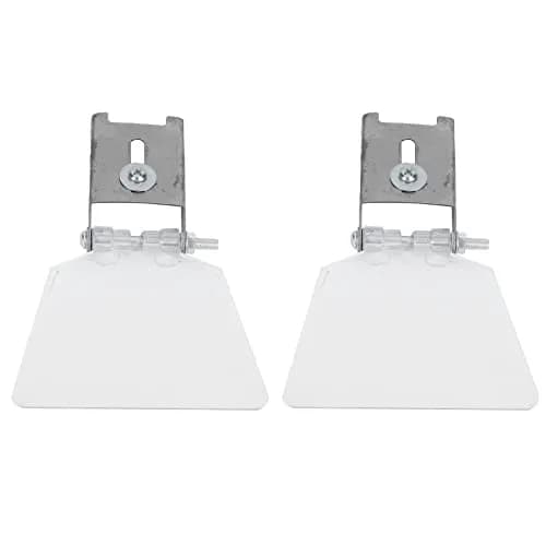 Longzhuo Bench Grinder Eye Shields 2 Pcs | 110mm (4.3in) x 78mm (3.1in) Stainless Steel Safety Guards thumbnail 9