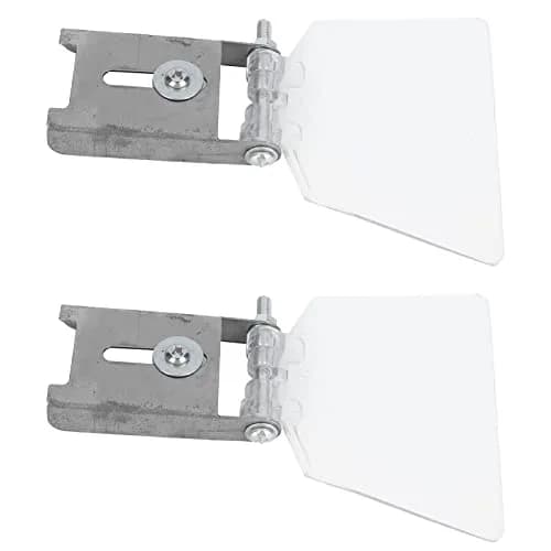 Longzhuo Bench Grinder Eye Shields 2 Pcs | 110mm (4.3in) x 78mm (3.1in) Stainless Steel Safety Guards thumbnail 10