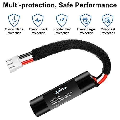 rapthor 3500mAh Replacement Lithium Battery for Harman Kardon Onyx Studio 1/2/3/4 | High Capacity, Easy Install thumbnail 5