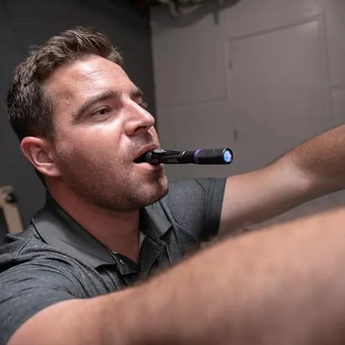 Police Security UV Inspection UV Flashlight 395 NM | Handheld Pen UV Light for Security & Inspection thumbnail 7