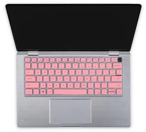 CaseBuy Pink Silicone Keyboard Cover for Dell Latitude 14" & 15.6" Laptops | US Layout Protector Skin thumbnail 7