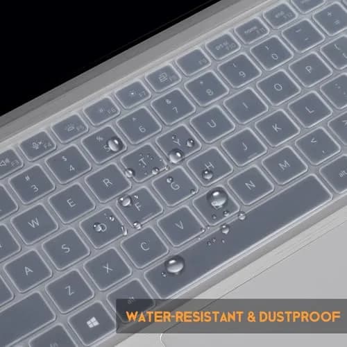 CaseBuy Clear Silicone Keyboard Cover for Dell Latitude 14"/15.6" Laptops | US Layout Protector Skin thumbnail 5
