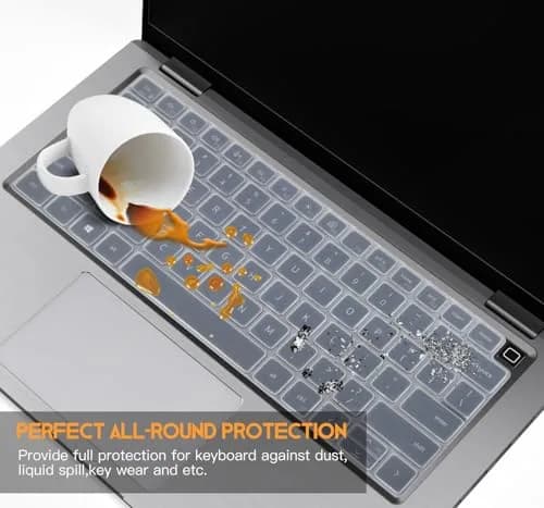 CaseBuy Clear Silicone Keyboard Cover for Dell Latitude 14"/15.6" Laptops | US Layout Protector Skin thumbnail 6