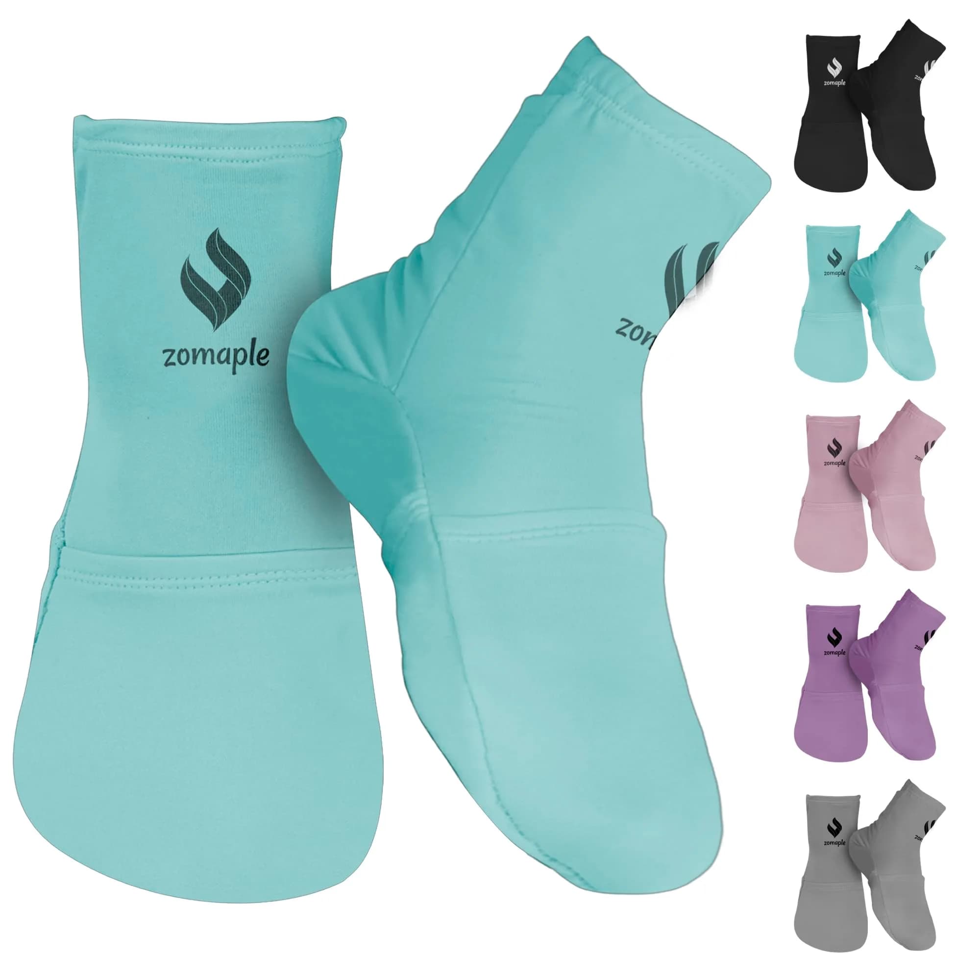 Zomaple Cold Therapy Socks with Gel Packs for Neuropathy & Hot Feet Comfort, Large (2-Pack) — Medium / Standard