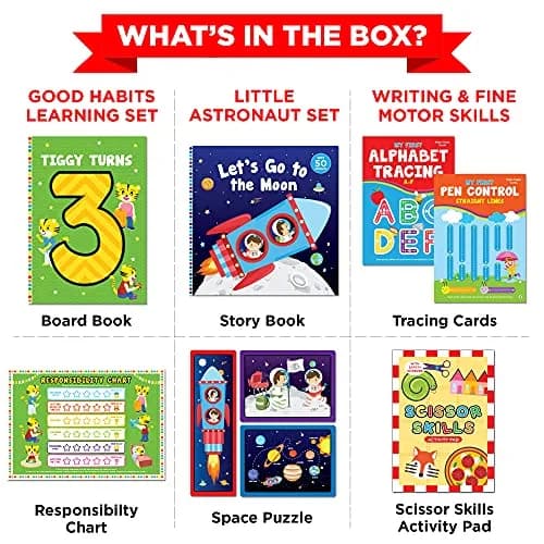 Learnabee Educational Toys & Games for 3 Year Olds | Screen-Free Fun & Learning (257.18 cubic inches, Multicolor) thumbnail 2