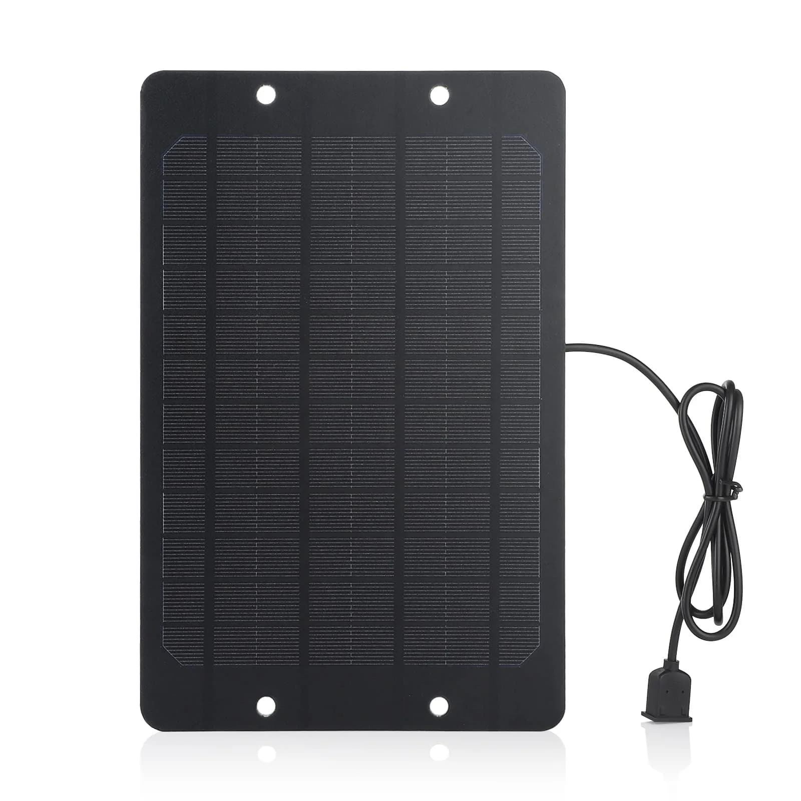 Soshine 6W Mini Solar Panel Charger 25.9cm (10.6") | 5V USB Output for Devices - main product image