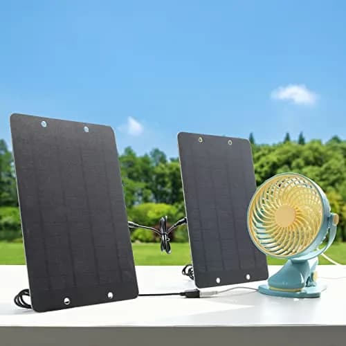 Soshine 6W Mini Solar Panel Charger 25.9cm (10.6") | 5V USB Output for Devices thumbnail 7