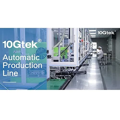 10Gtek 4m Green SFP+ DAC Cable | 10GbE Twinax Copper for Cisco, Ubiquiti, D-Link, Supermicro thumbnail 5