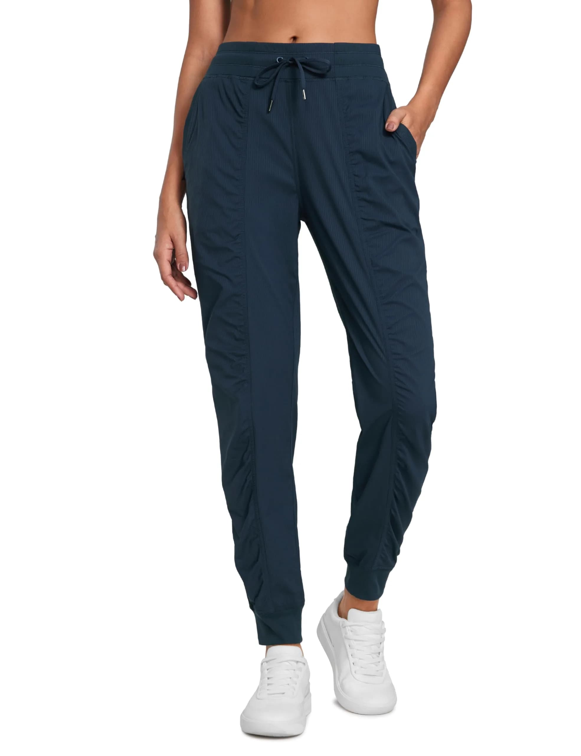 CRZ YOGA Ease Line Joggers 28.5" Ink Blue X-Large | Breathable, Durable Active Pants for Women
