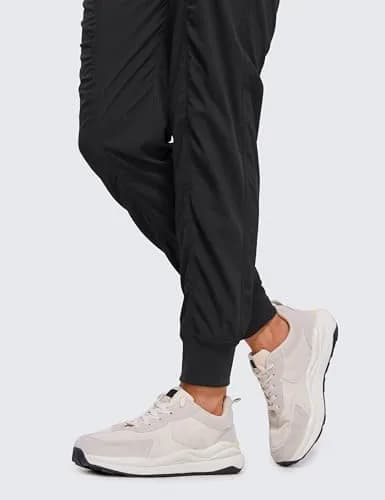 CRZ YOGA Ease Line Joggers 28.5" Black Large | Breathable, Durable Active Pants for Women thumbnail 6