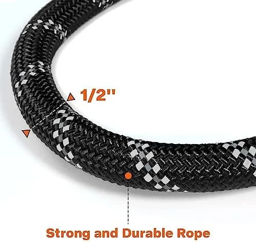 Taglory 6 FT (1.83 m) Padded Handle Rope Dog Leash | Heavy Duty Climbing Rope for Large Dogs thumbnail 3
