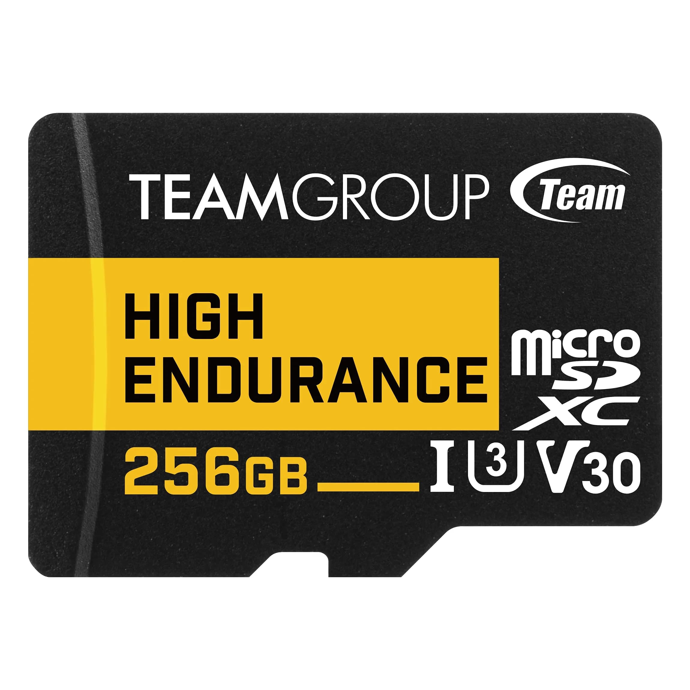TEAMGROUP High Endurance 128GB Micro SDXC Card 128GB (128 GB) | Designed for Monitoring, 4K Video — 256GB
