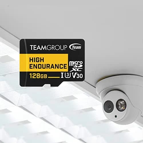 TEAMGROUP High Endurance 128GB Micro SDXC Card 128GB (128 GB) | Designed for Monitoring, 4K Video thumbnail 3