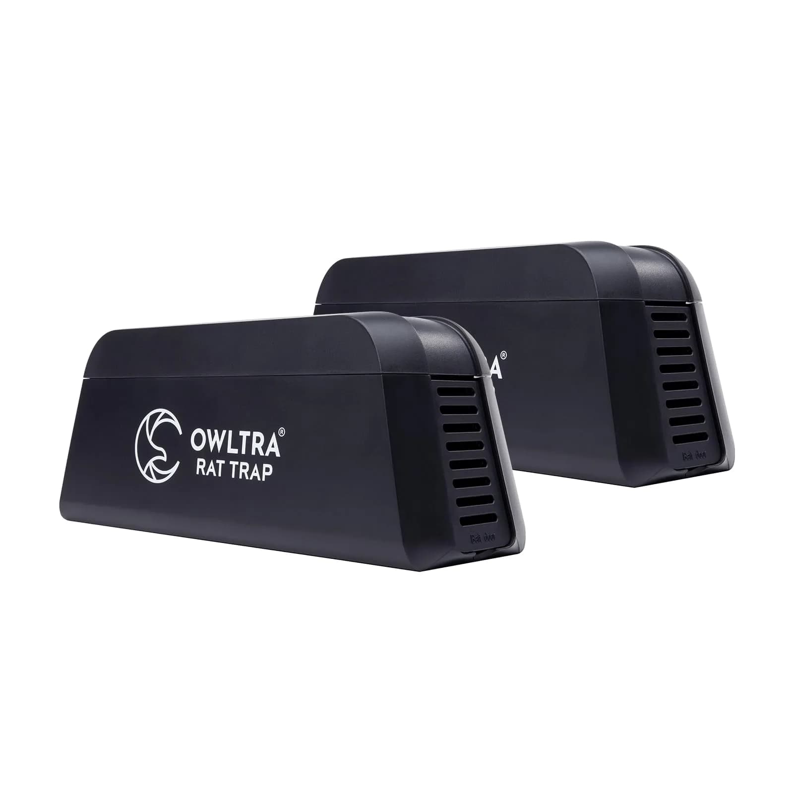 OWLTRA OW-1 Indoor Electric Rat Trap 2PCS | Pet Safe Instant Kill Rodent Zapper, Black