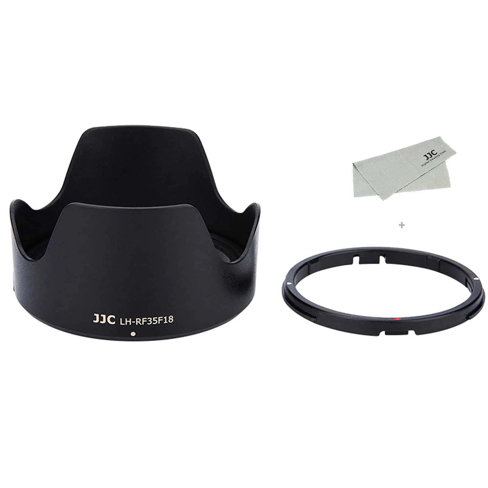 JJC Tulip Flower Lens Hood for Canon RF 35mm f/1.8 Macro IS STM Lens, Reversible Shade with 52mm Filter & Cap Compatibility (89mm x 49mm x 89mm) — for RF 35mm F1.8 Macro is STM