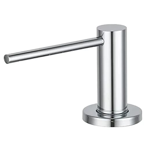 GAPPO Stainless Steel Kitchen Sink Soap Dispenser 17 oz | Polished Chrome Finish, Easy Install & Durable thumbnail 7